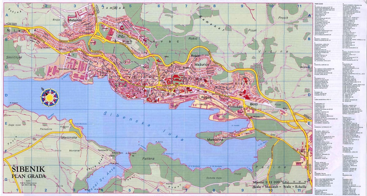 地図の世話係りも兼ねクロアチア